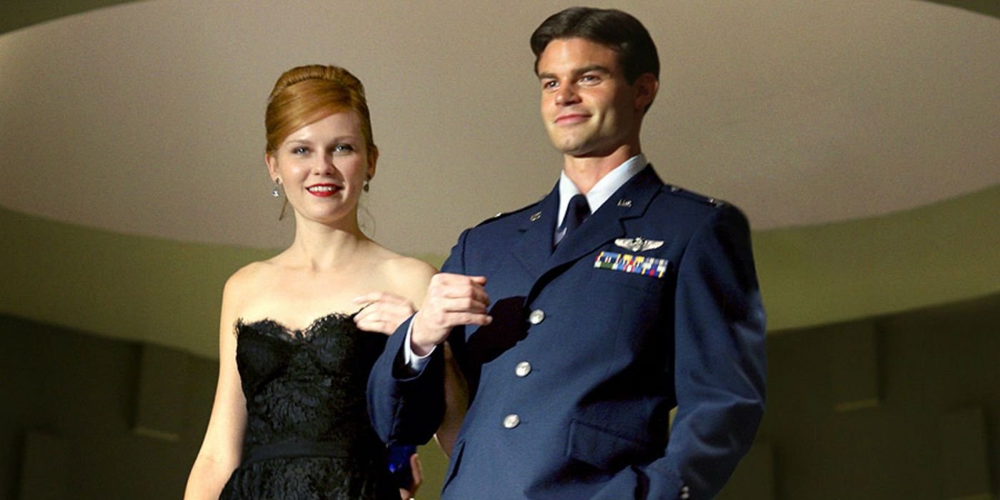 Mary Jane with her fiancé