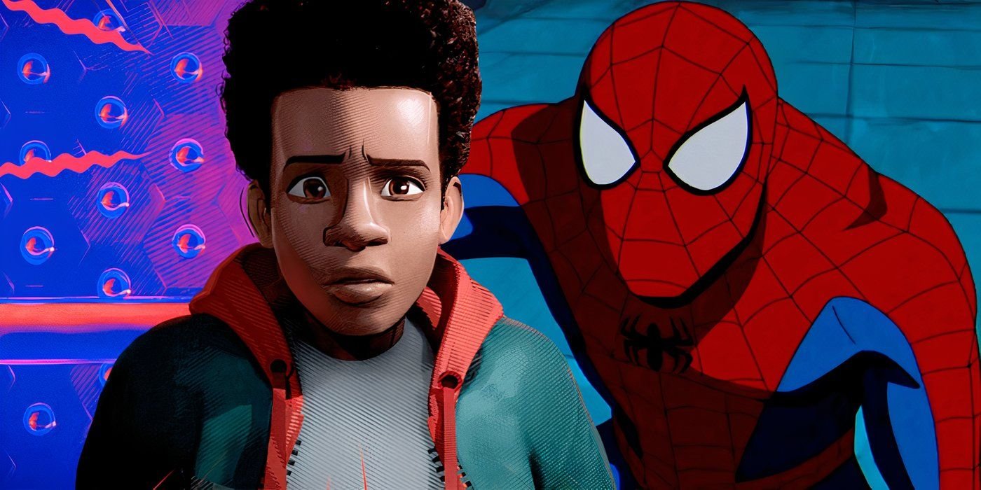 Miles Morales in the SPider-Verse with Spider-Man the Animated Series