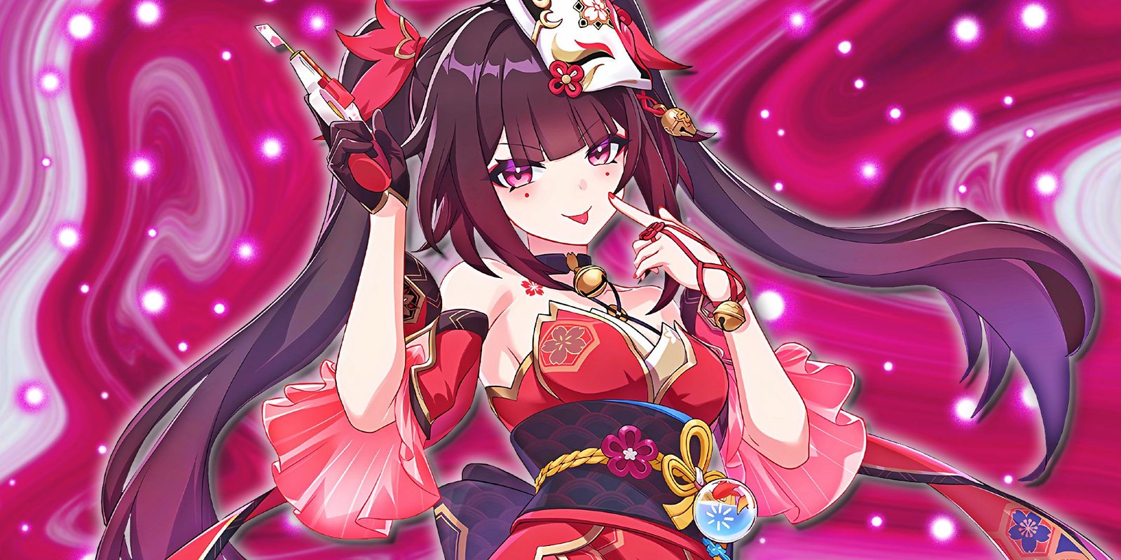 Free Character Giveaway Is As Terrible As It Is Exciting 5 Honkai Star Rail's Sparkle smiles as she holds a toy gun.