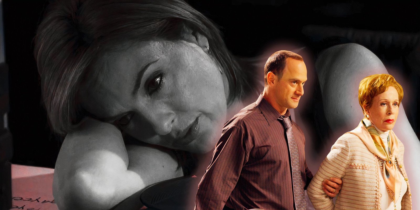 10 Best Guest Stars On Law & Order: SVU, Ranked 5 An image features Benson in the background and Stabler in the foreground of SVU
