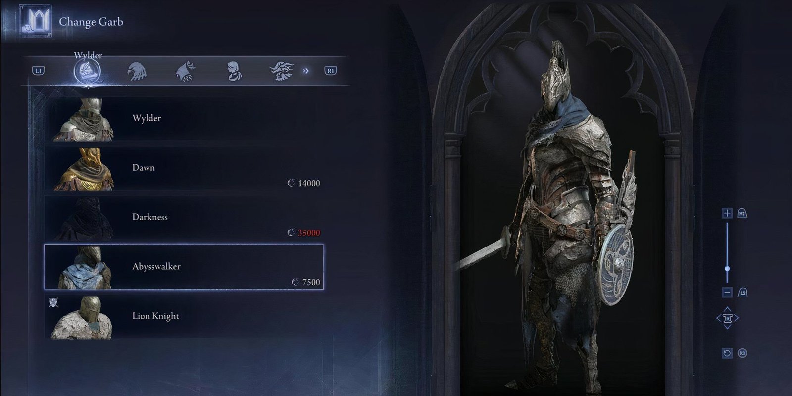 Nightreign Wylder abysswalker outfit