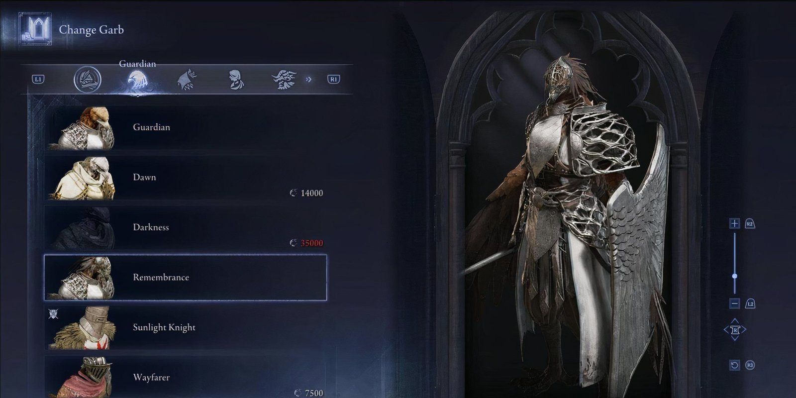 Nightreign Guardian Remembrance outfit