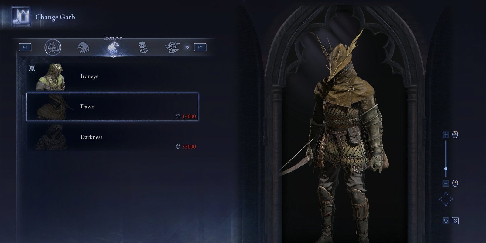 Nightreign Ironeye Dawn outfit