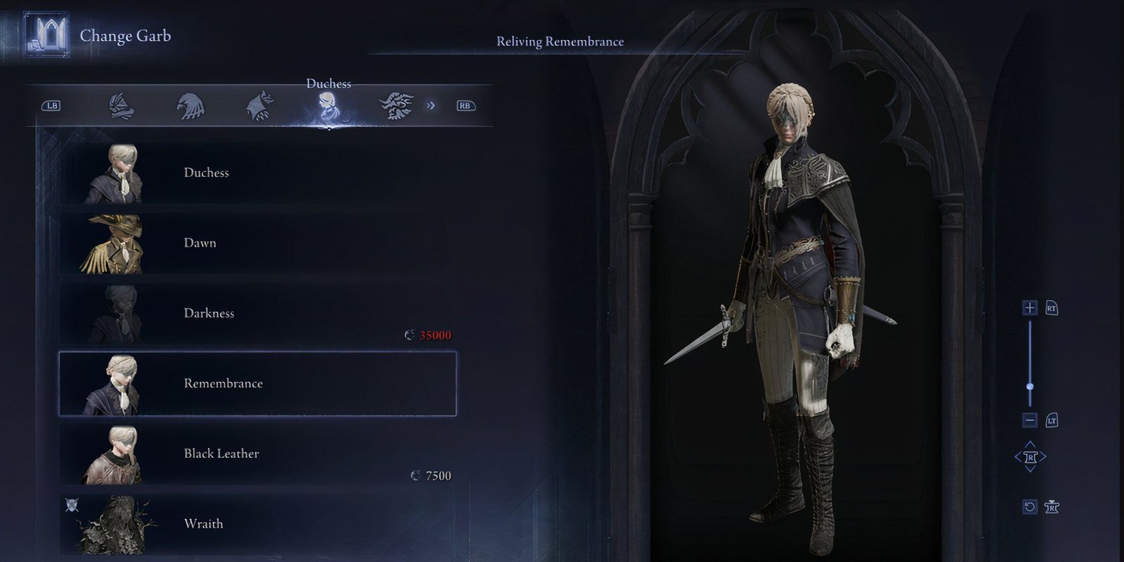 Nightreign Duchess Remembrance outfit