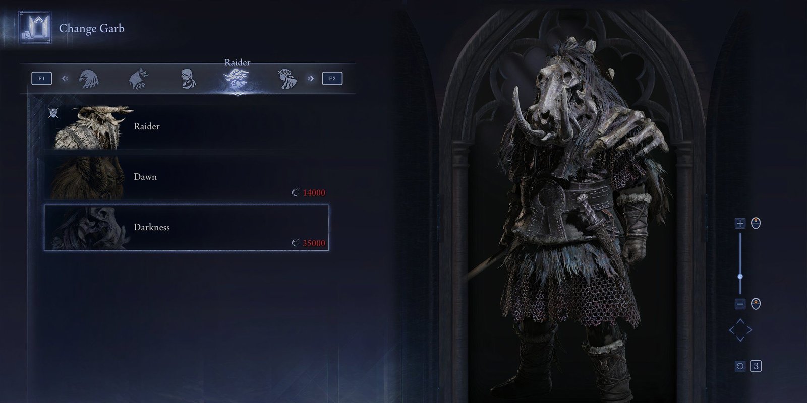 Nightreign Raider Darkness outfit