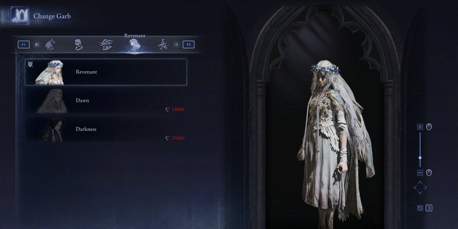 Nightreign Revenant Default outfit