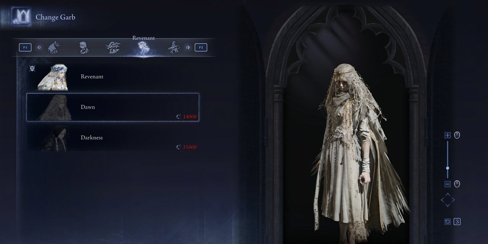 Nightreign Revenant Dawn outfit