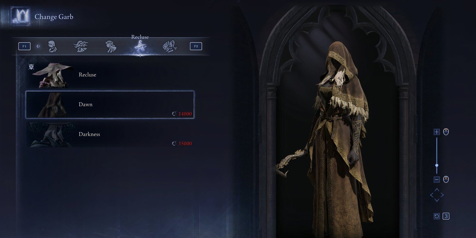 Nightreign Recluse Dawn outfit