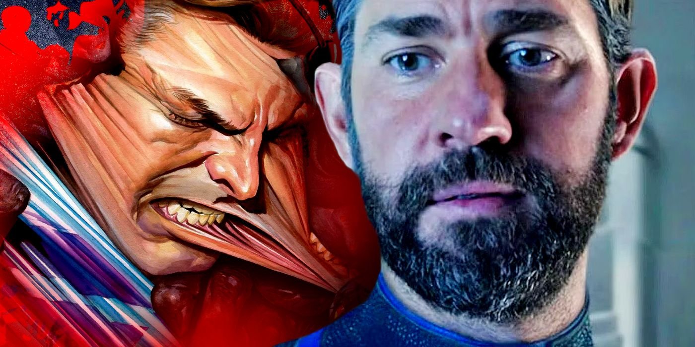 Reed Richards' Nightmarish Redesign Turns the Fantastic Four's Leader Into Marvel's Creepiest Villain 3 fantastic four's reed richards stretching to a clarely uncomfortable degree