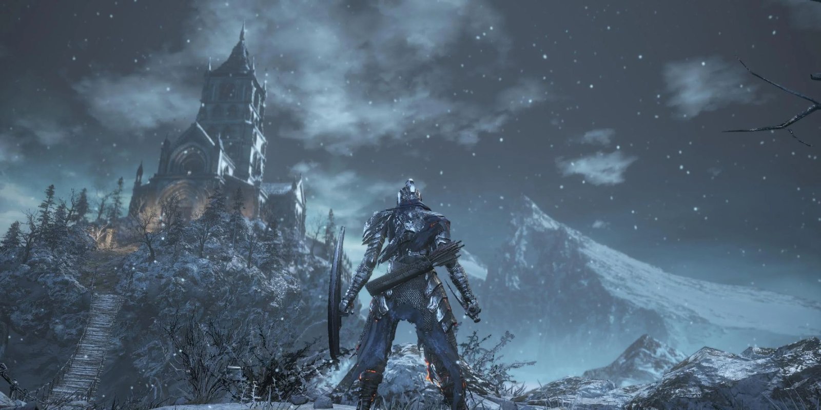 Ashes of Ariandel Dark Souls 3 DLC screenshot.