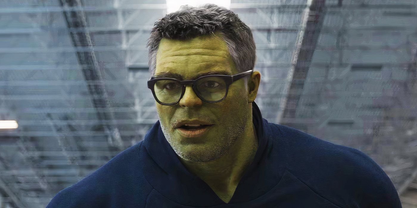Smart Hulk trying to invent time travel in Avengers Endgame