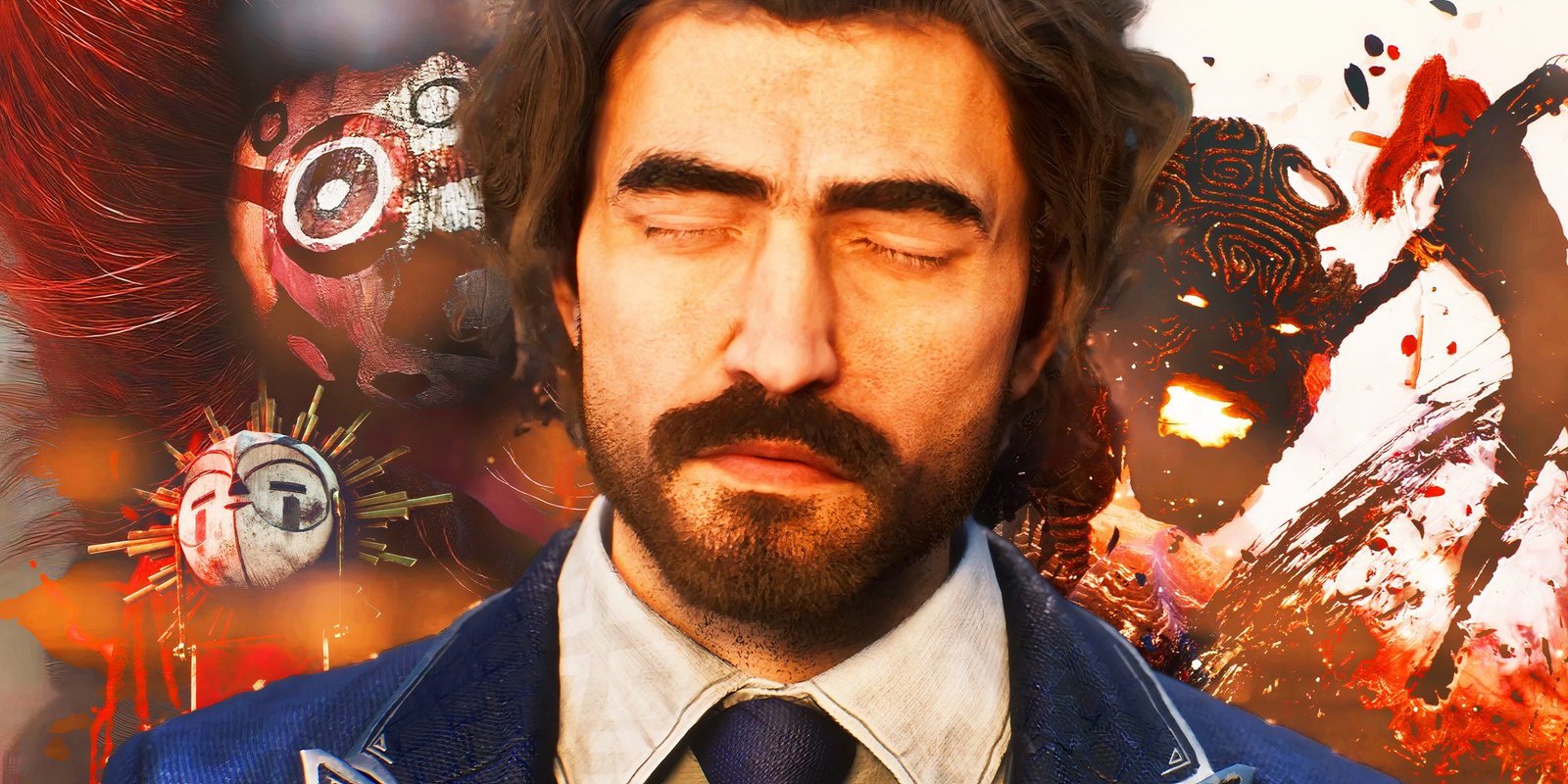 Make Sure You Revisit Old Lumiere In Clair Obscur: Expedition 33 9 Clair Obscur Expedition 33 character sleeping with imagery from the game