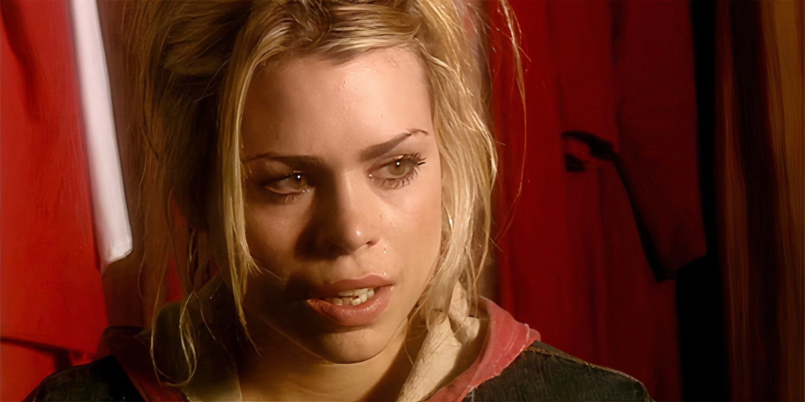 Billie Piper as Rose Tyler in the Doctor Who episode Father's Day