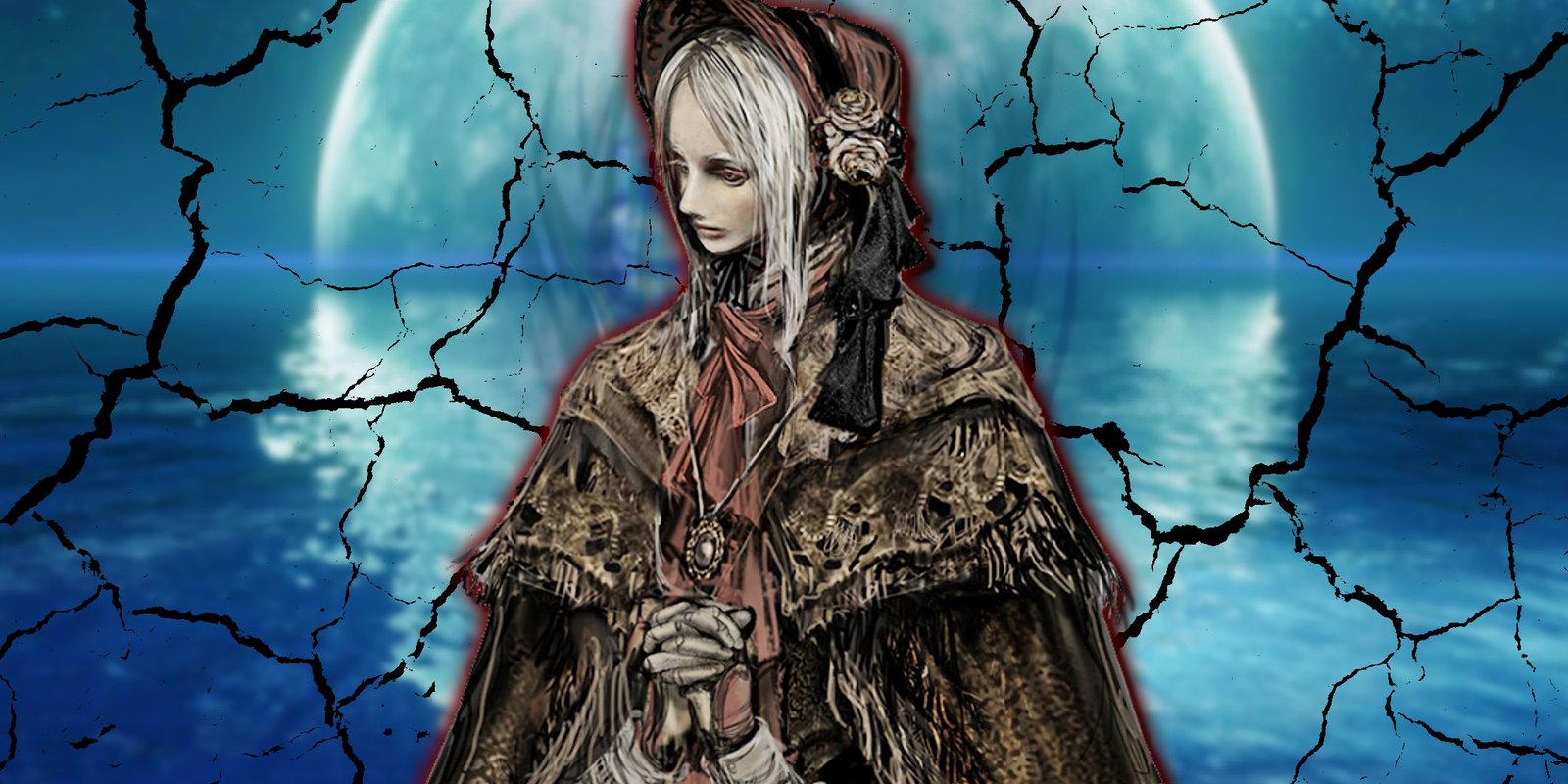After Seeing The Latest Character Spotlight, I'm Ready For Elden Ring Nightreign To Get Weird & Wild 4 Bloodborne's doll holds her hands together.