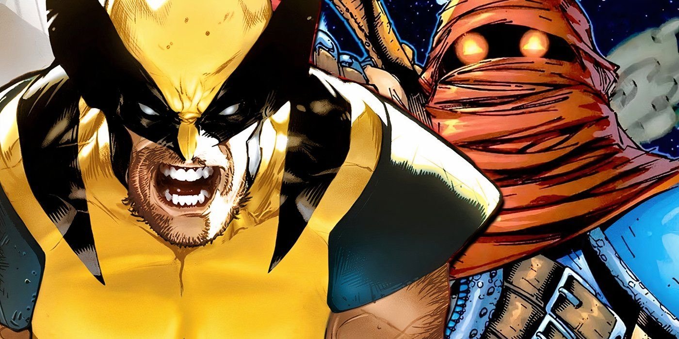 We Got Hugh Jackman into Wolverine's Yellow Costume, Now This Cosplay Proves We Need the Red One 3 Wolverine snarling to the left and him in Horseman of Death clothes to the right