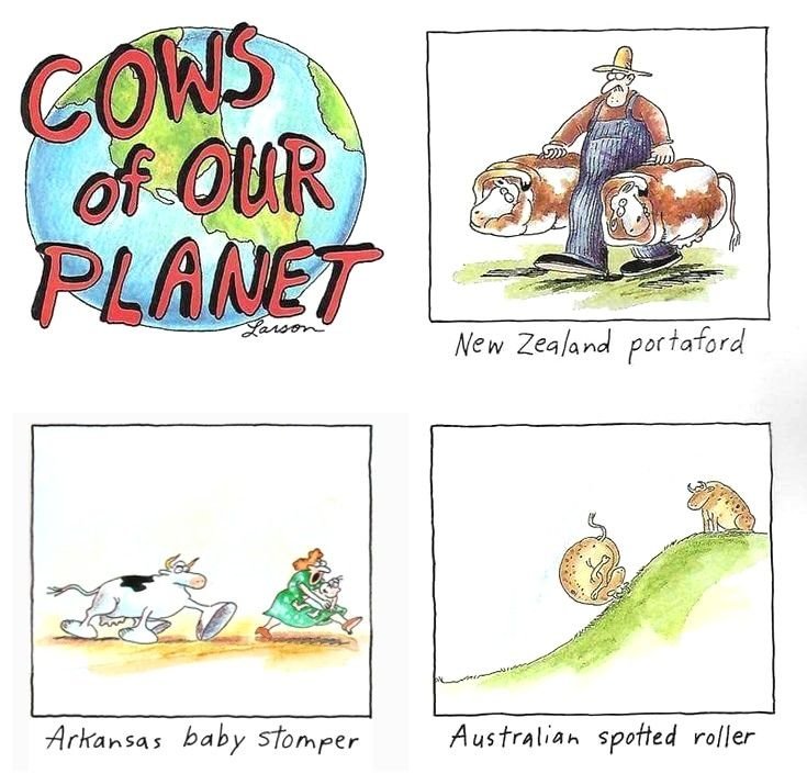FAR SIDE COWS OF OUR PLANET 2