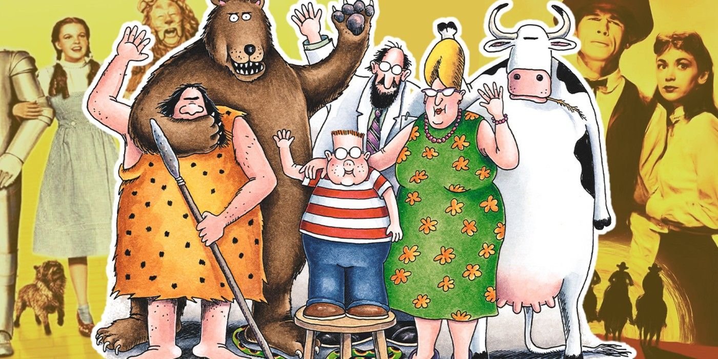 See the Far Side Comic That Represents Your US State (Gary Larson's Hilarious Tour of America) 9 far side characters alongside classic films