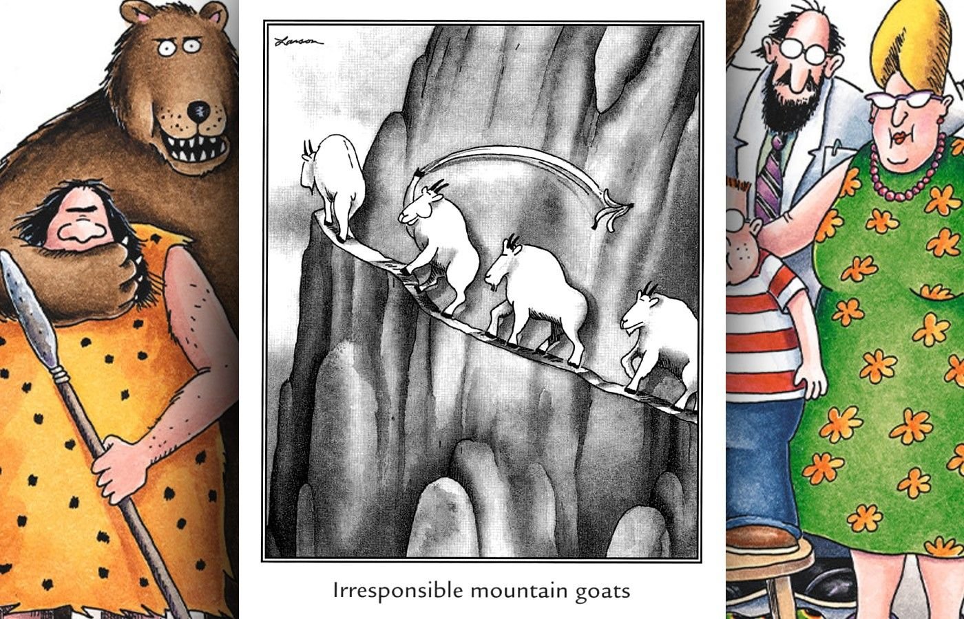 FAR SIDE MOUNTAIN GOATS COMIC