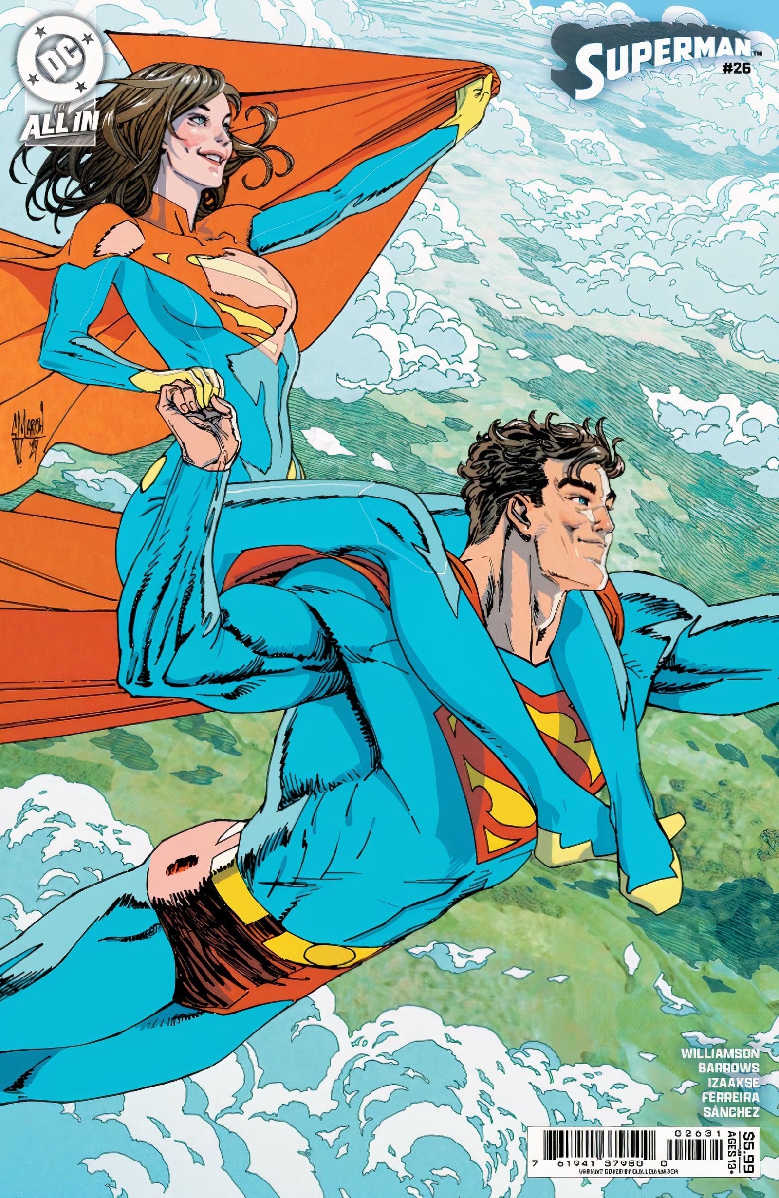 Superman #26 variant cover superwoman