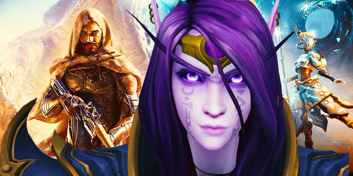 Despite "Very Positive" Steam Reviews, This Open-World Game Has One Glaring Problem Players Can't Ignore 3 Character from Dune Awakening with a character from WOW-1