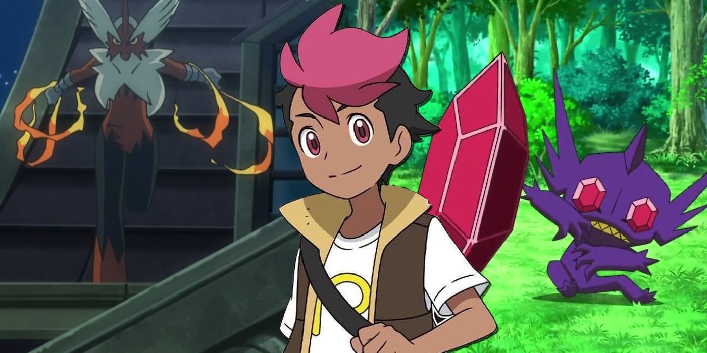 Legends Z-A Shouldn't Sleep On These 10 Iconic Mega Evolutions 7 Pokemon Horizons' Roy in front of a Mega Blaziken and Sableye