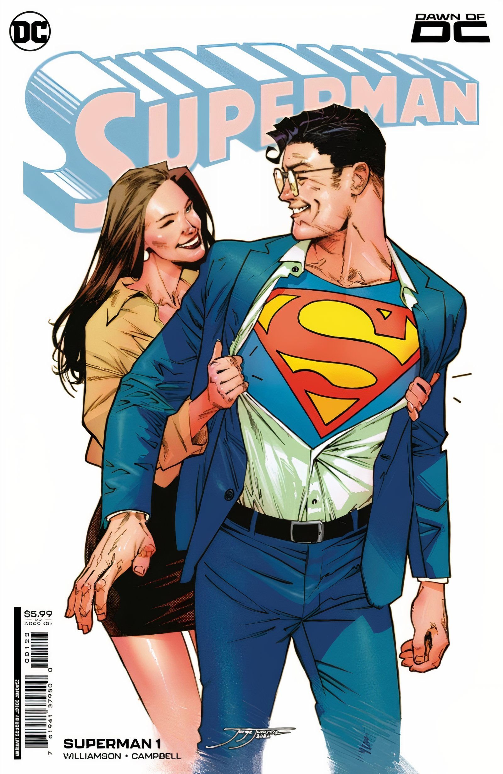 Superman #1 variant cover
