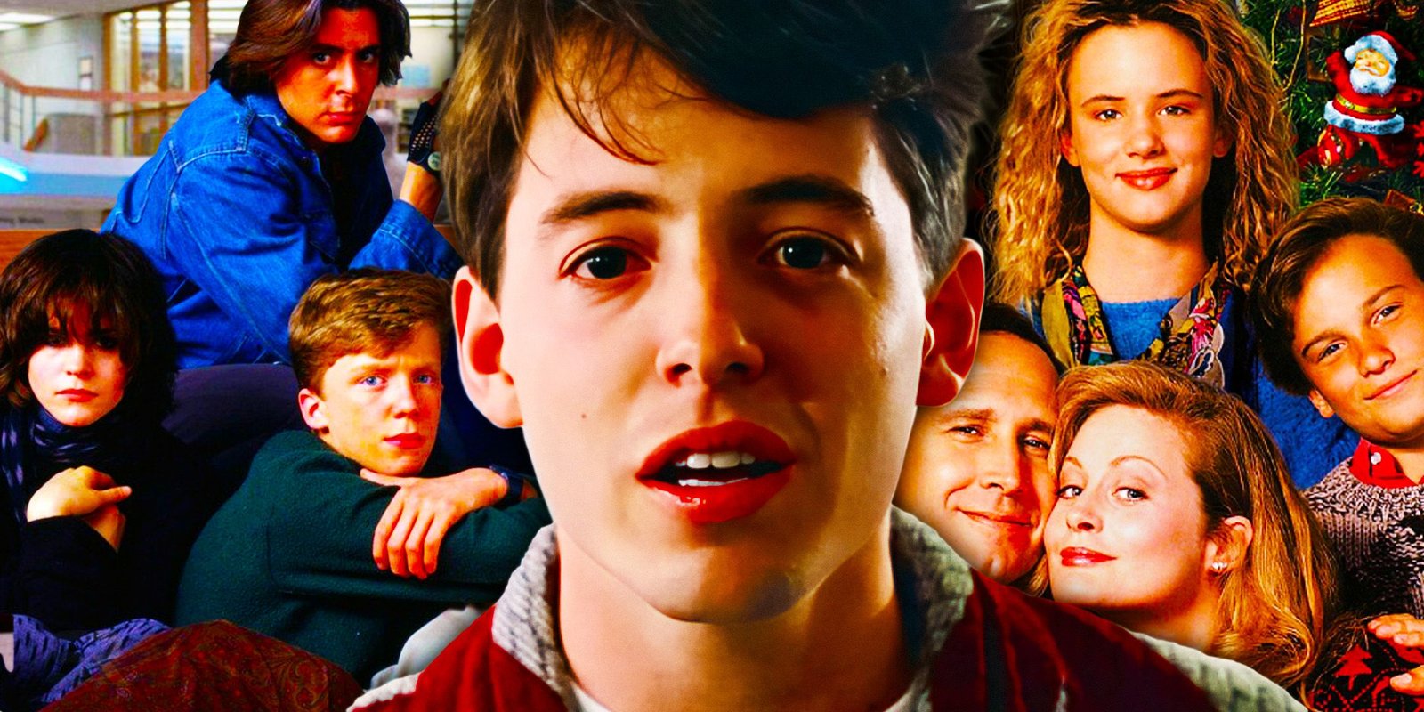 It's The Quintessential '80s Movie, But You Really Had To Be There To Get The Appeal 4 Collage of The Breakfast Club, Ferris Bueller, and Christmas Vacation