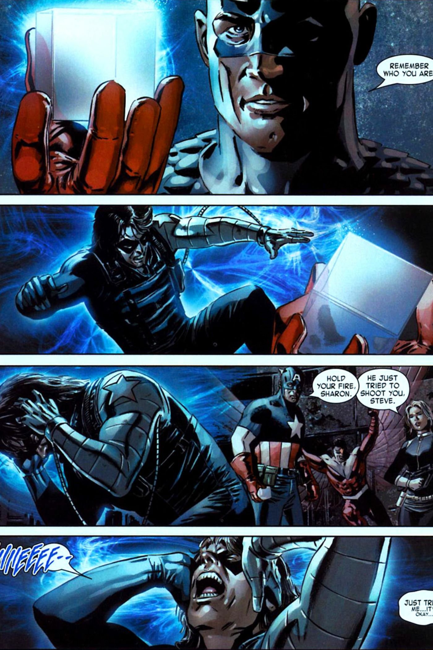 Bucky breaks Winter Soldier programming
