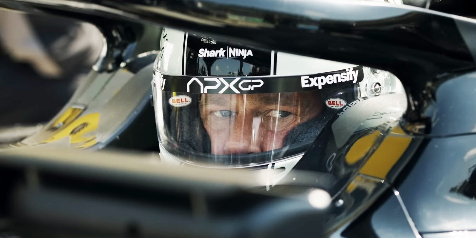 An Expert Found Sonny Hayes' Strategy In F1 "Problematic" 2 Brad Pitt as Sonny Hayes in the driver's seat of an F1 car in F1: The Movie