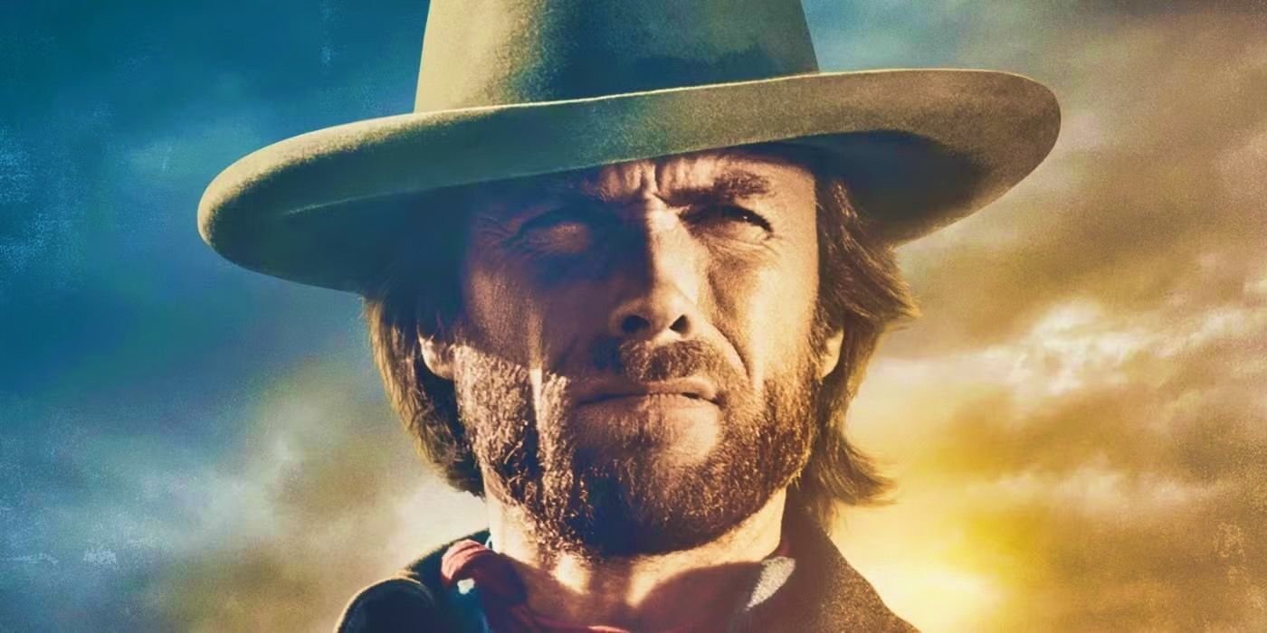 Clint Eastwood on the cover of The Outlaw Josey Wales