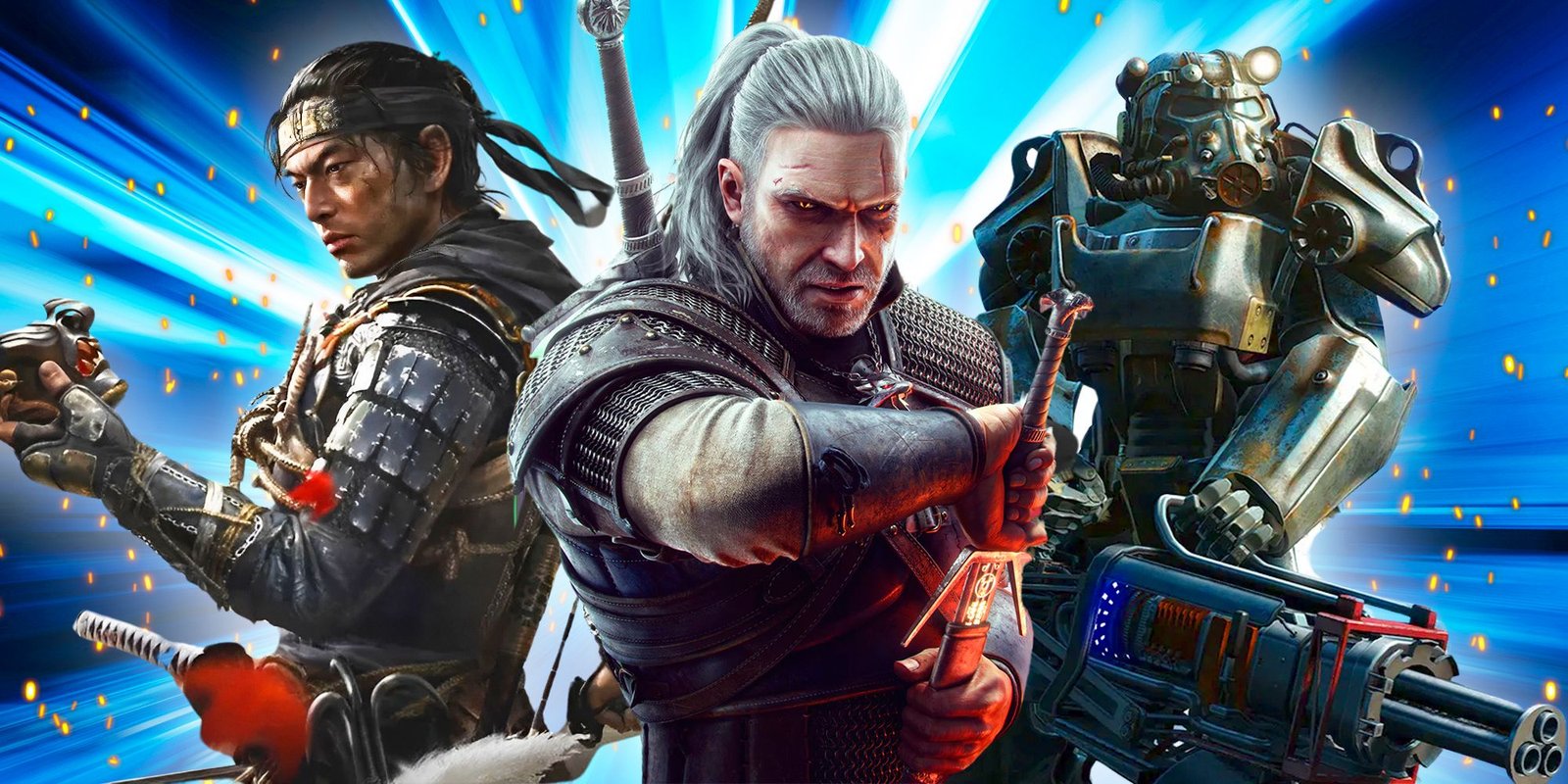 Every Star Wars Game On PlayStation Plus, Ranked 2 Fallout 4 character, Ghost of Tsushima character, and Witcher 3