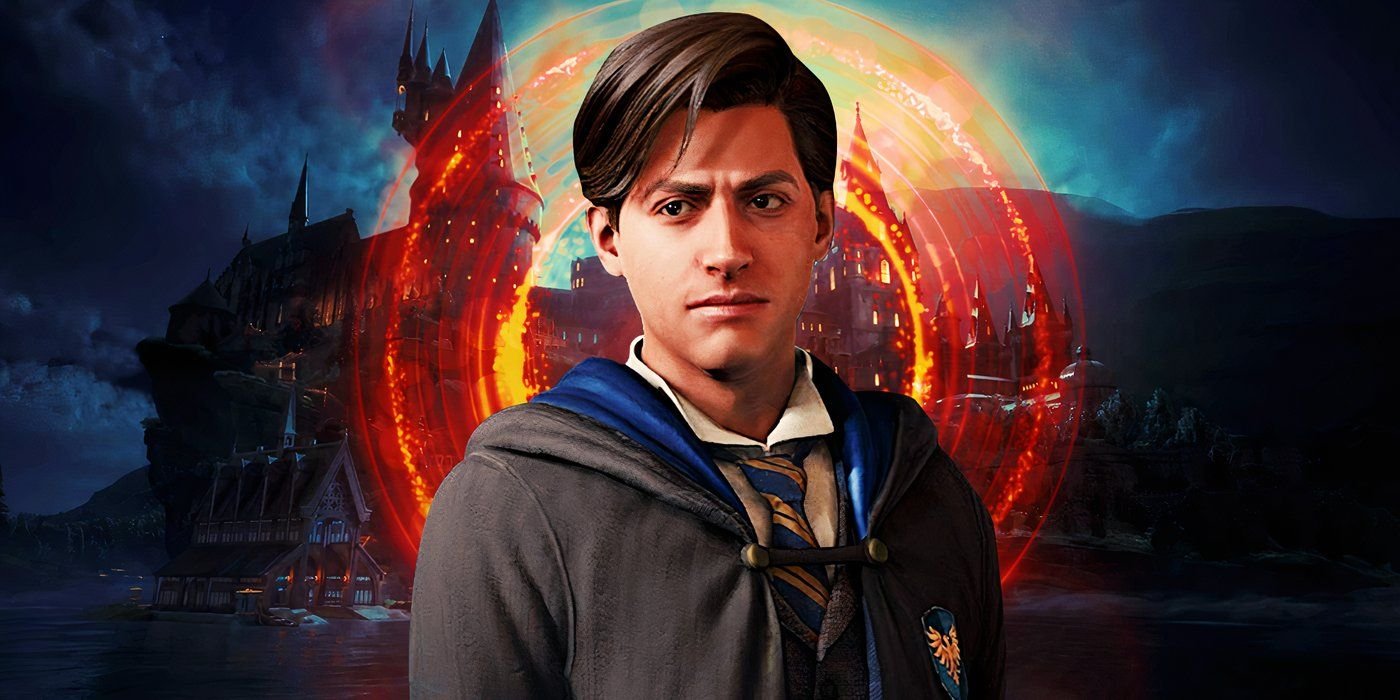 Forget Quidditch, Hogwarts Legacy 2 Can't Miss The Most Whimsical Part Of The Books Again 2 Amit Thakkar from Hogwarts Legacy standing in front of a fiery ring.