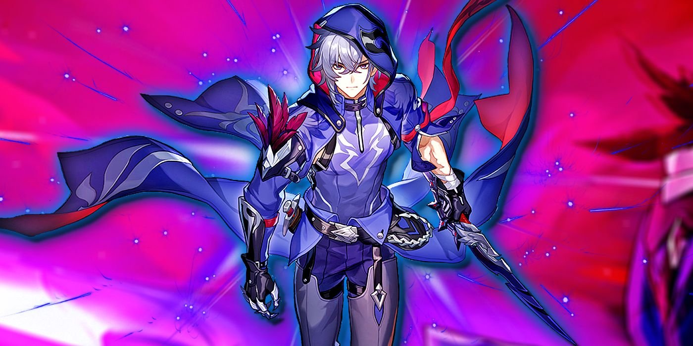 Honkai Star Rail's Moze walks forward carrying a dagger.