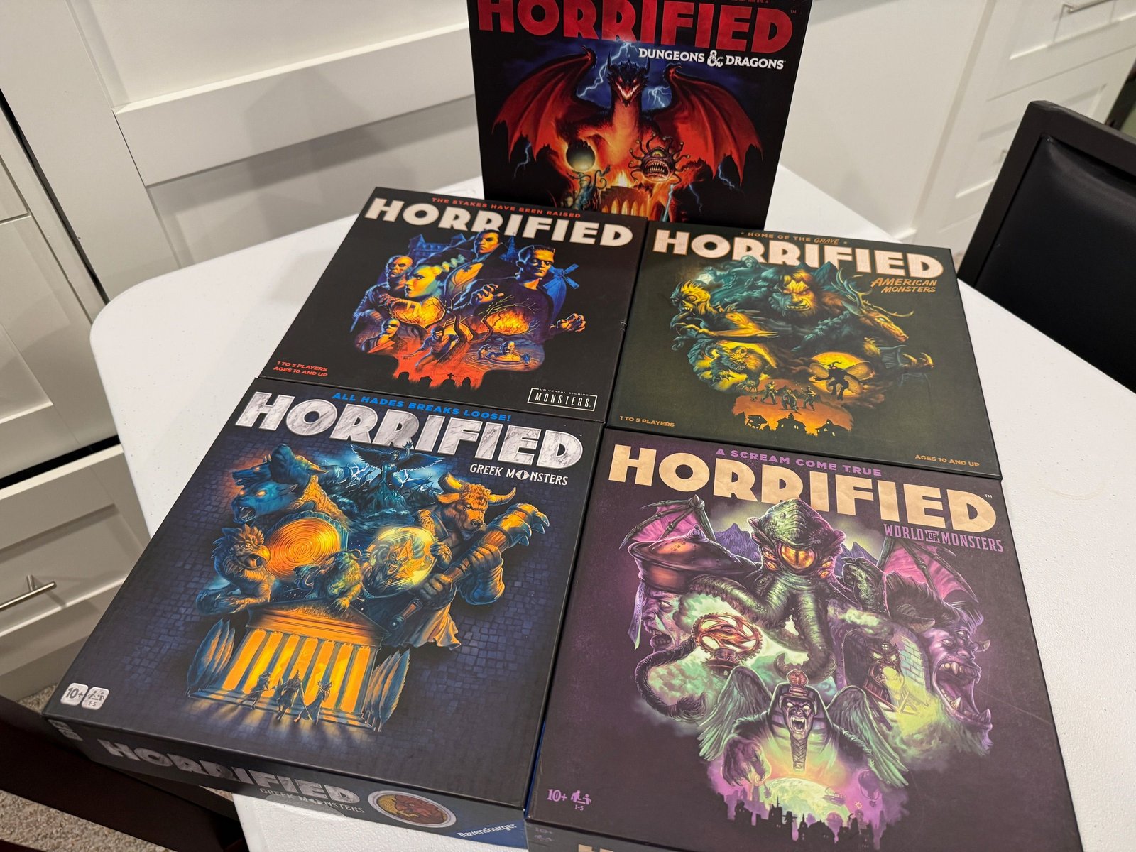 Horrified Dungeons & Dragons All Versions
