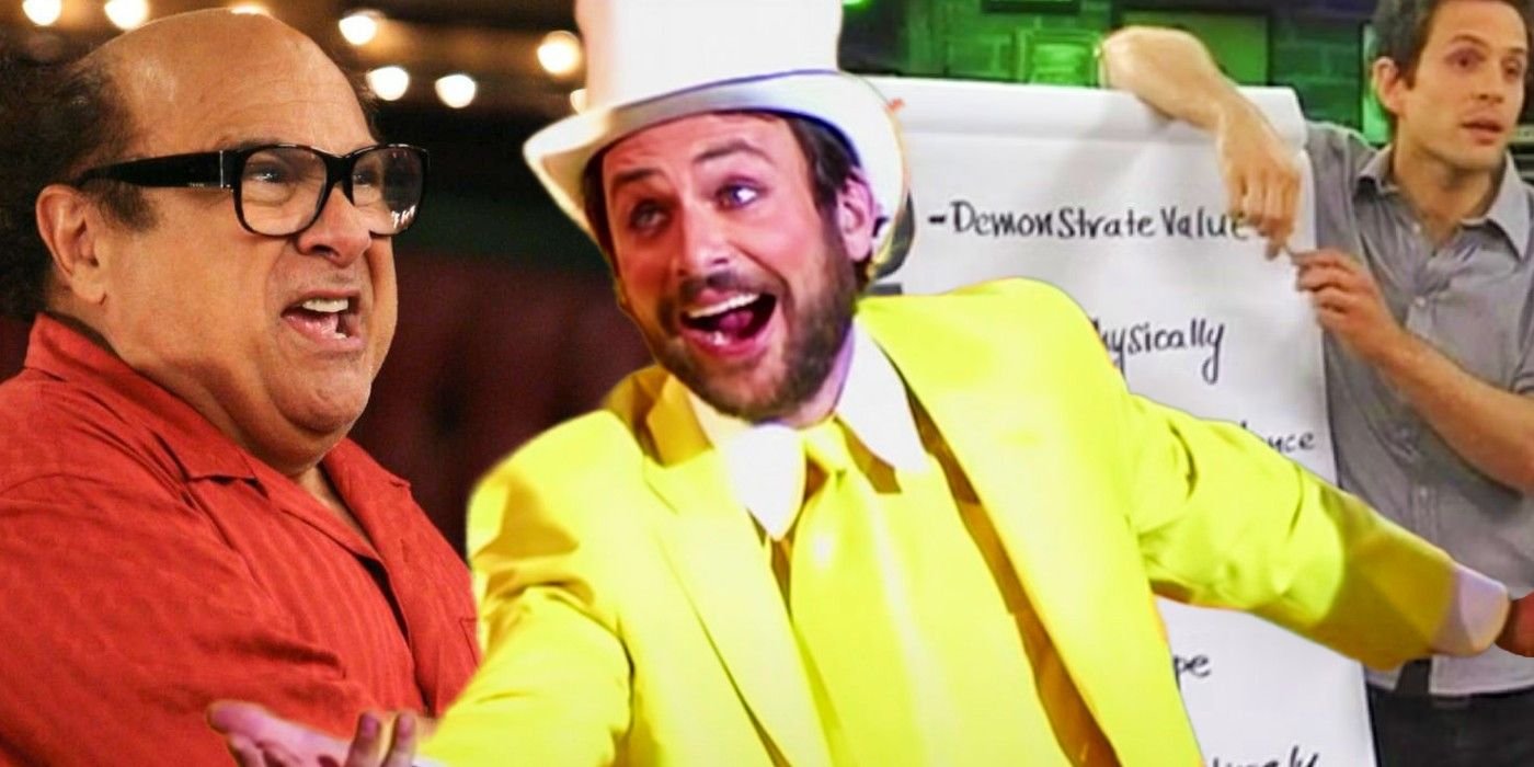 Blended image of Frank, Charlie and Dennis in It's Always Sunny in Phildelphia