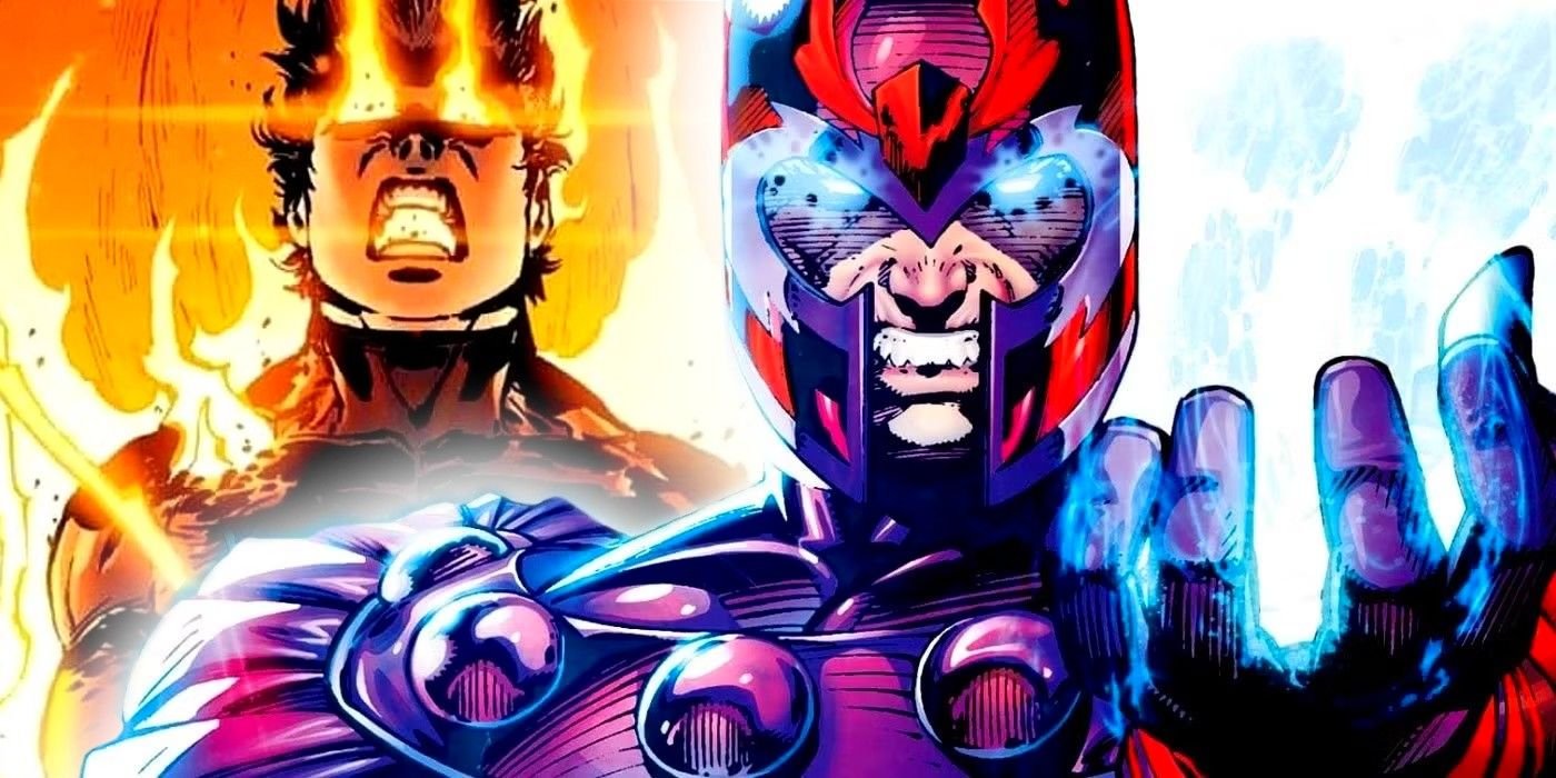 X-MEN'S MAGNETO AND VULCAN, BOTH OMEGA LEVEL MUTANTS