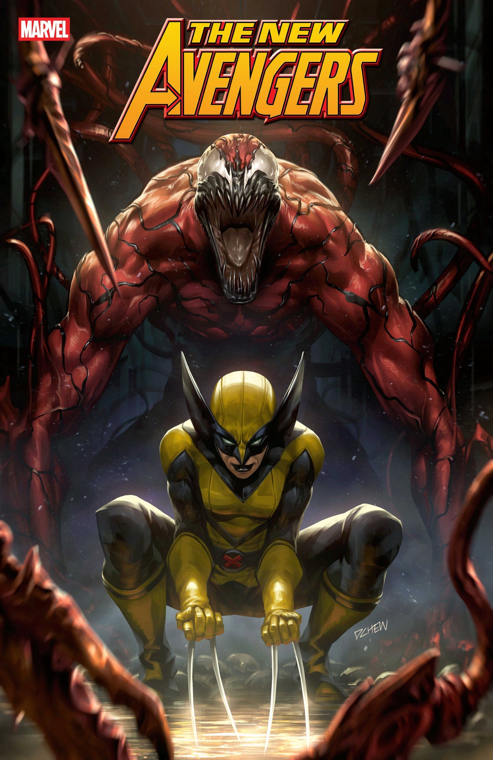 New Avengers #1 cover variant art
