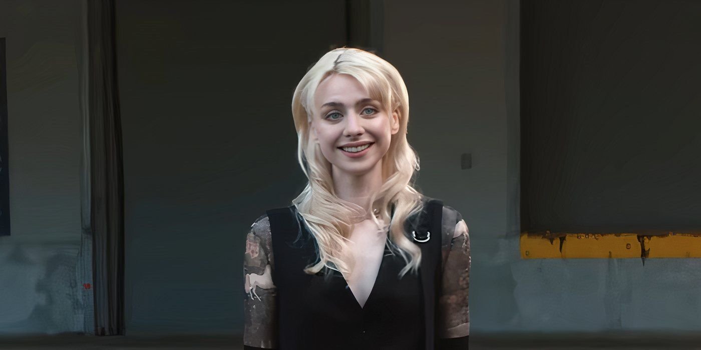 Party With ScreenRant At XLE's Ready Party One For San Diego Comic-Con 2025 2 Maddie Phillips as Cate smiling in Gen V season 2