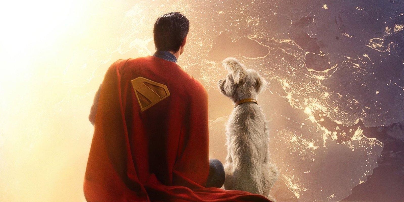 Superman's $125 Million Opening Weekend Is Still Behind These Two Iconic Man Of Steel Blockbusters 2 Superman And Krypto Sitting Together Overlooking Earth