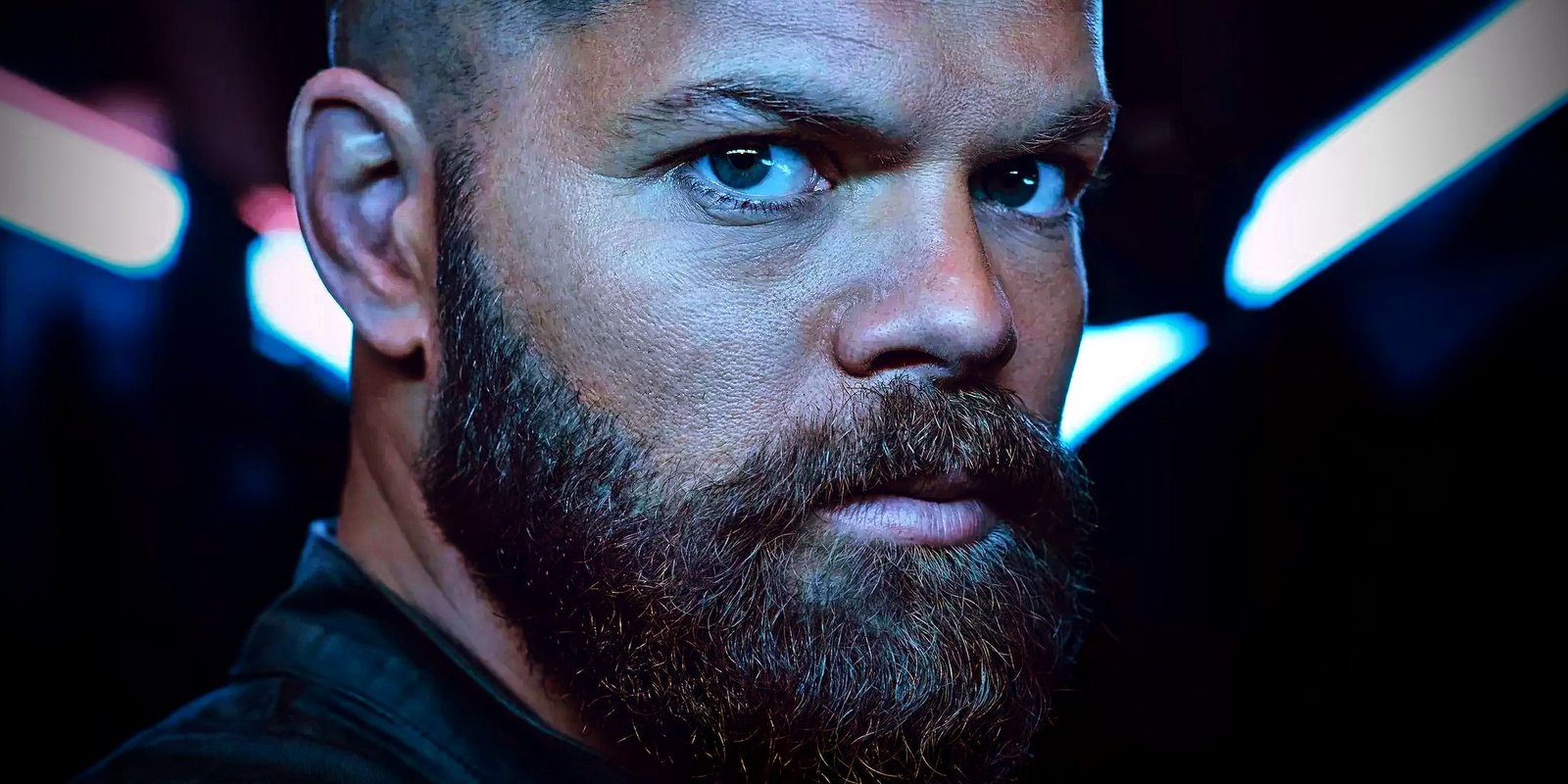 Actor Wes Chatham as Amos Burton in Expanse TV Show