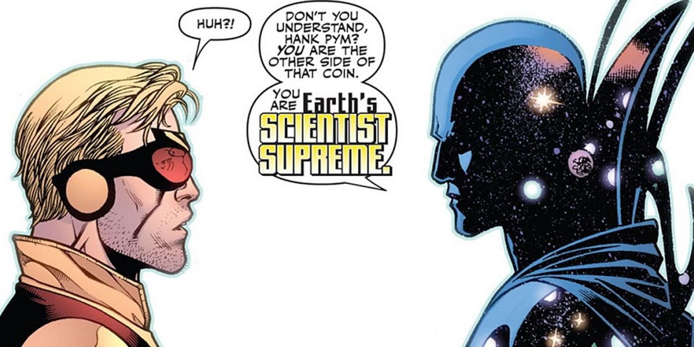 Hank Pym and Eternity Ant-Man Marvel Universe
