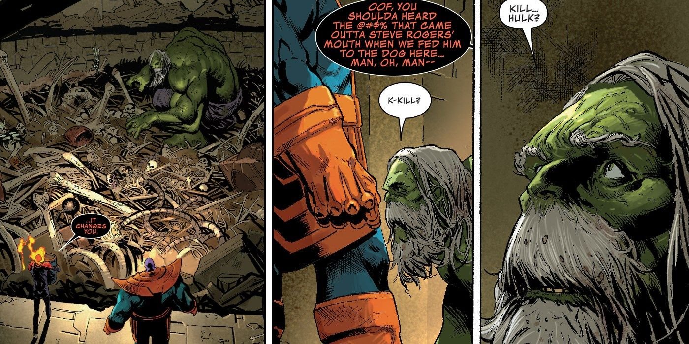 Hulk is Thanos Pet in Marvel Comics