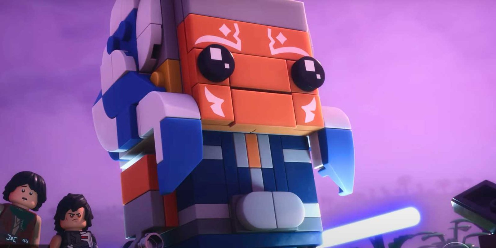 Brickheadz Ahsoka in LEGO Rebuild the Galaxy Pieces of the Past