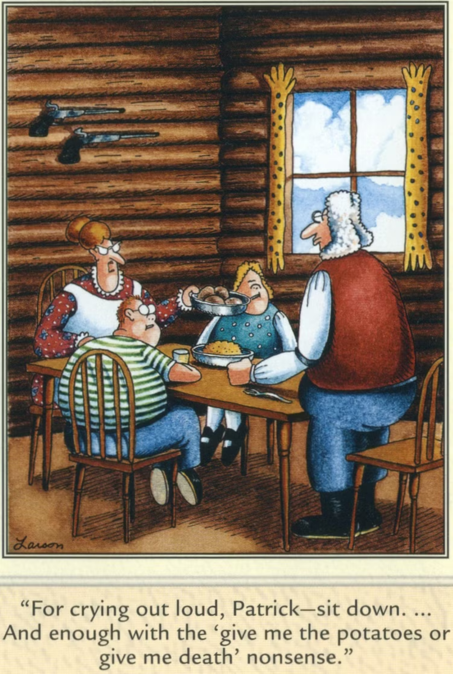 far side potatoes give me death