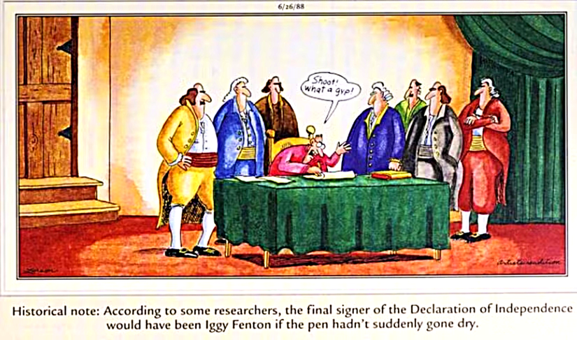 far side declaration of independence 
