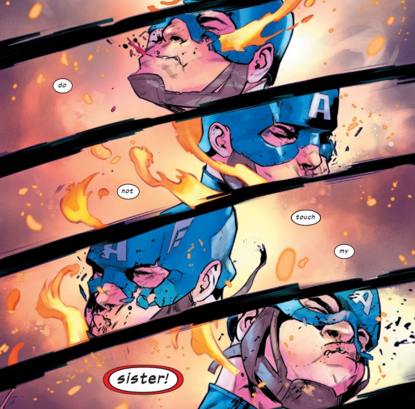 quicksilver vs captain america fight