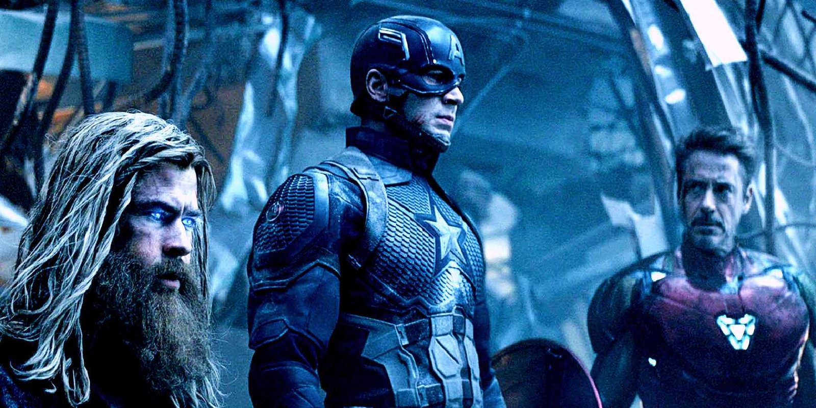 Iron Man, Captain America, and Thor assemble one last time to fight Thanos in Avengers_ Endgame