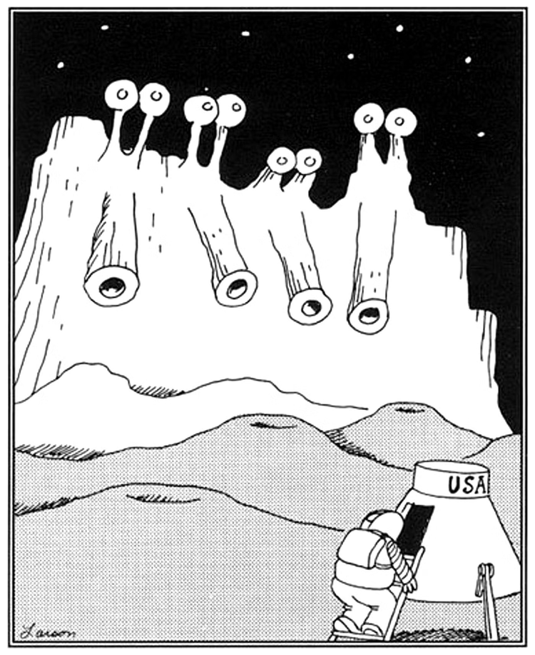 Aliens Mount Rushmore