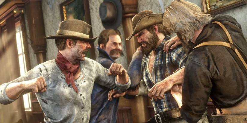 Red Dead Redemption RDR2 Game NPCs Angry Social