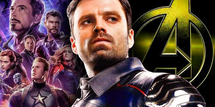Bucky Barnes Debuts His Very Own Iron Man Suit, Complete With a New Armored Codename 6 bucky barnes' winter soldier with the new avengers logo and original mcu avengers